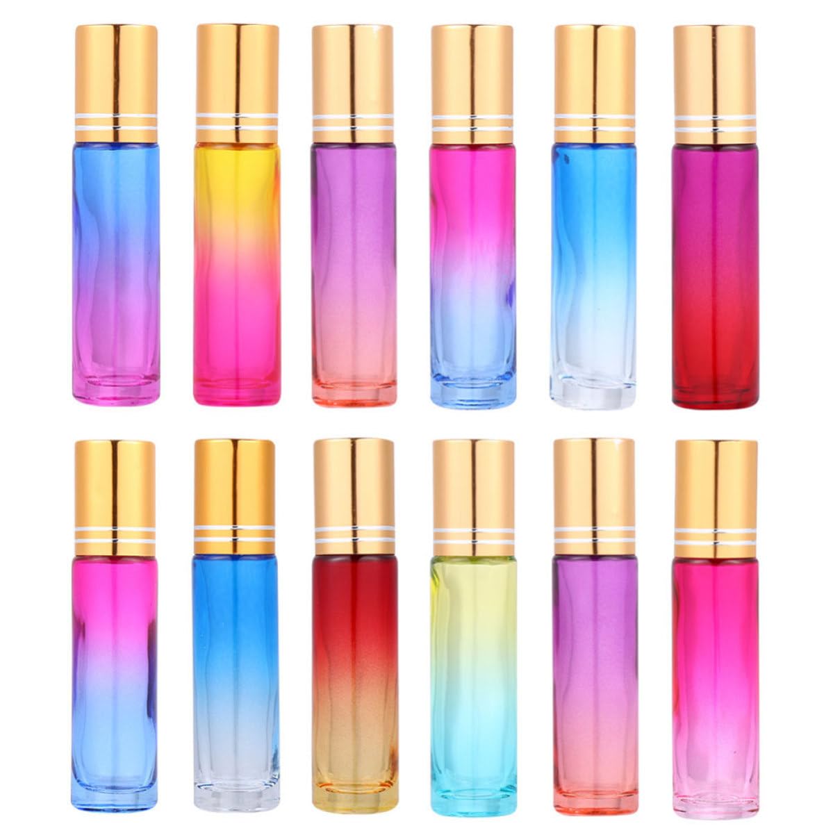 Flacon vide pour huiles essentielles roll-on en verre 10ml lot de 20 pour parfum
