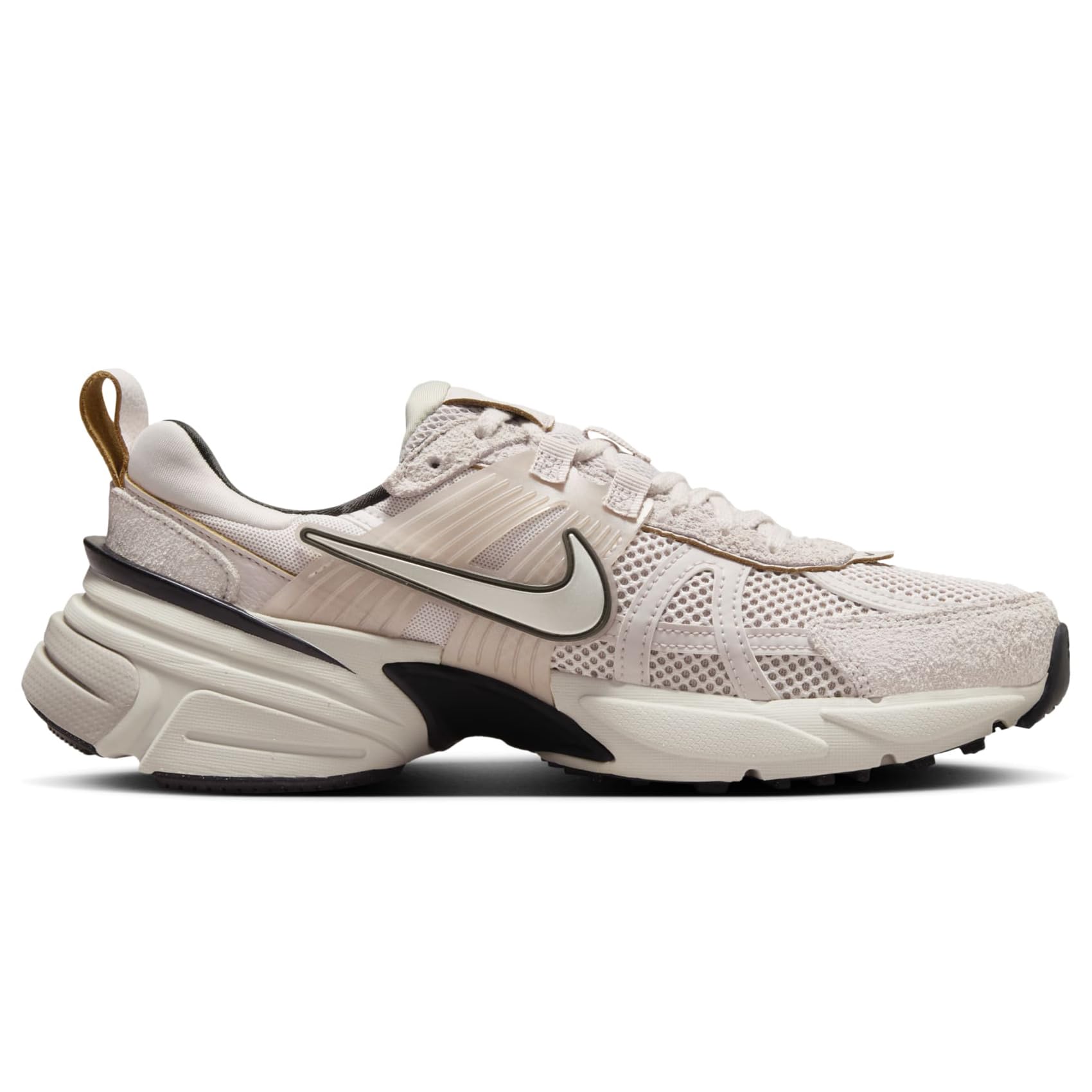 Nike V2K Run Shoes (FN6703-001, Platinum Violet/Light Bone/Black/Chrome) Size 11.5