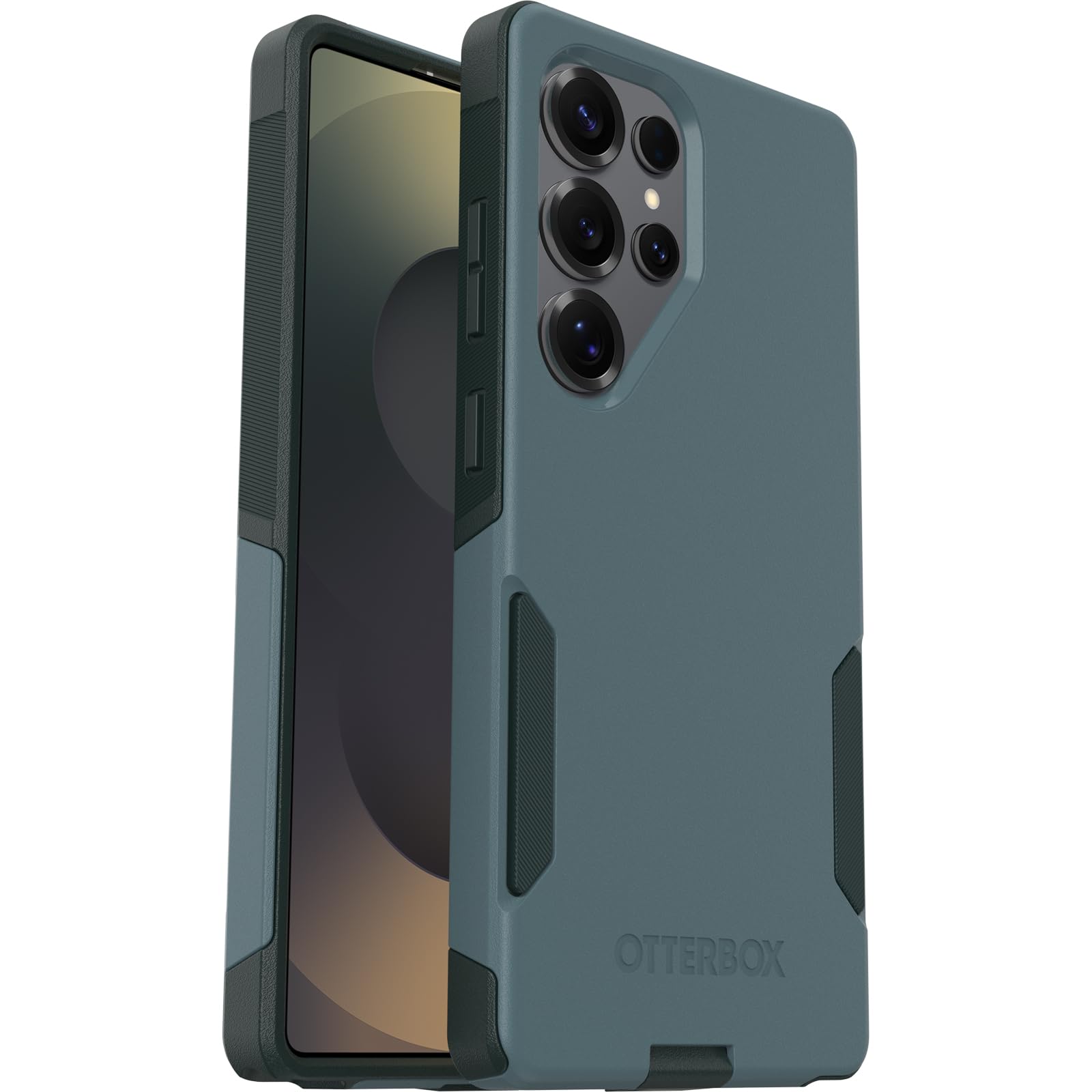 OtterBox Commuter Hülle für Samsung Galaxy S25 Ultra, sturzsicher, schützende Hülle, 3X getestet nach Militärstandard, Grün