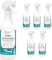 The Pharma-C Company Odor Eliminator Spray - Hydrogen Peroxide Fabric & Room Freshener, Pet-Safe Odor Neutralizer for Carpets, Cars & More