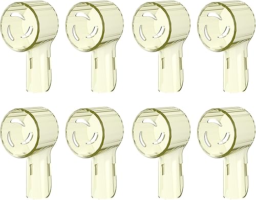 Miniatura 7 de ASYH 8 cabezales de cepillo de dientes a prueba de polvo, compatible con Oral B iO Series Pro 1000, 1500, 5000, 7500, cabezal de cepillo de dientes