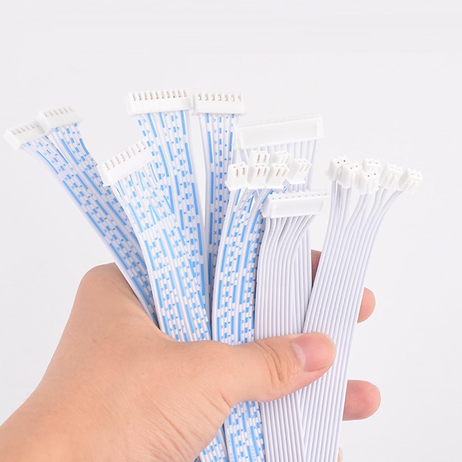 ジャンパーワイヤー ブレッドボード用 10cmx40本 ２セット ジャンパー ワイヤー 回路 実験 Arduino raspberry pi pico  マイコン 爆買 XH2.54ジャンパーワイヤーキット 10個入り、2P～6P両端オスコネクタ、10/20/30cm PVCワイヤーケーブル（Ardu