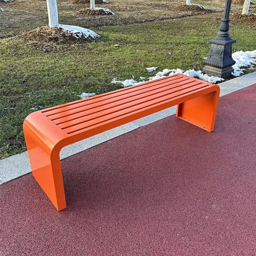 Banc de jardin extérieur pour petit espace assise 2 à 3 places en métal