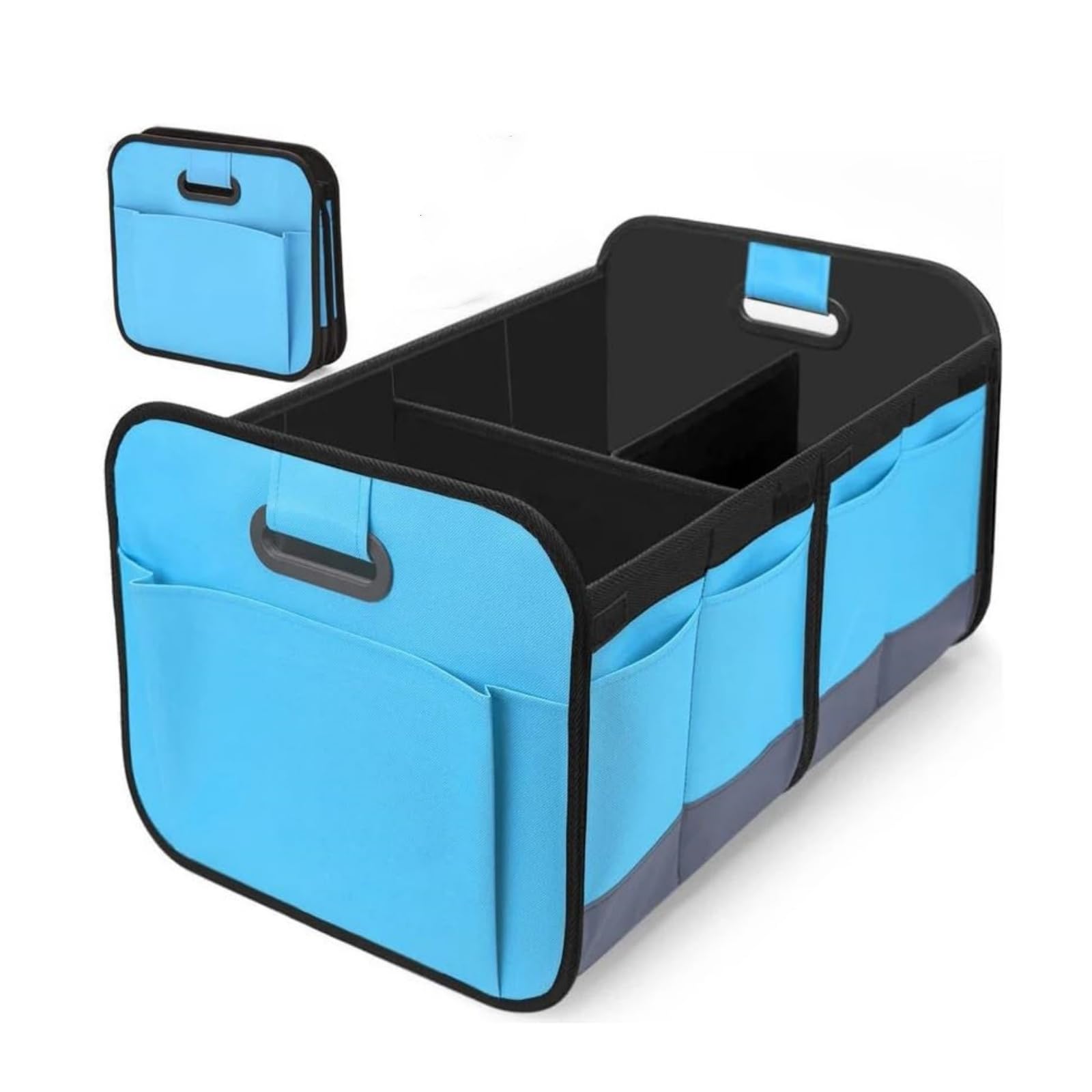 ZHAOGL Car Trunk Organizer, for BMW X3 E83 F25 G01 G45 X4 G02 F98, Foldable Storage, Car Boot Organiser, Trunk Organizer, Collapsible Bag, Car Accessories,D