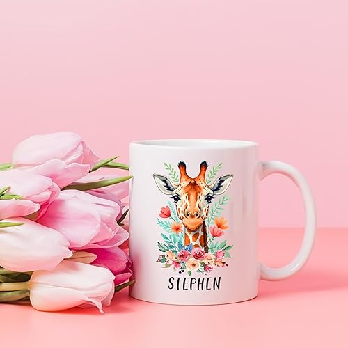 Miniatura 80 de Taza de café personalizada de mariposa para niños, mujeres, tazas personalizadas de animales, taza con nombre personalizado para cumpleaños, Taza