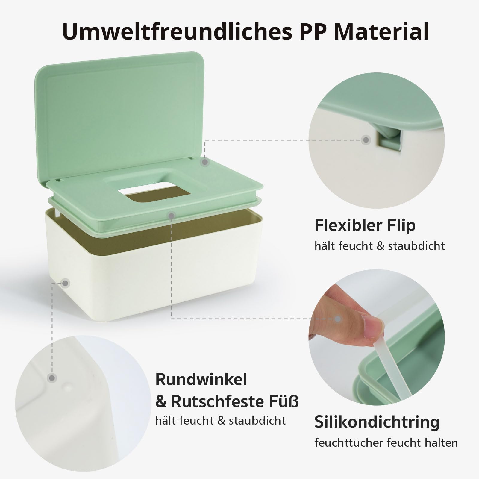 Distributeur De Lingettes Pour Bébé Boite A Lingettes Humides Bebe