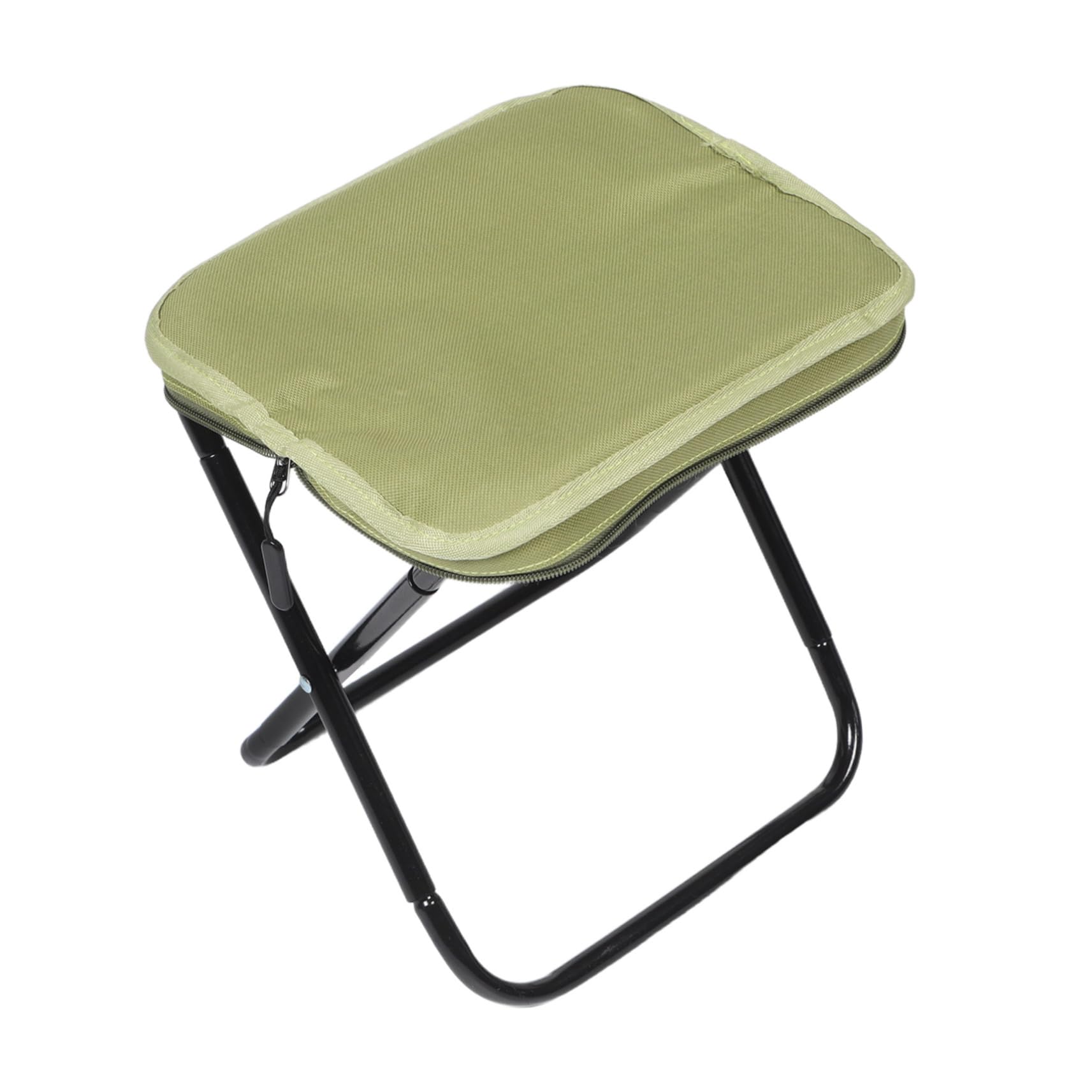 Hemoton Folding Camping Stool Portable Outdoor Chair with Integrated Pen Bag Lightweight Design for Quick Setup for Fishing Travel Picnics and Outdoor Activities