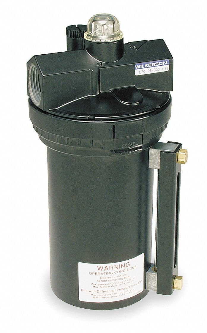 Air Line Lubricator, 1 in, 374 cfm, 200 psi