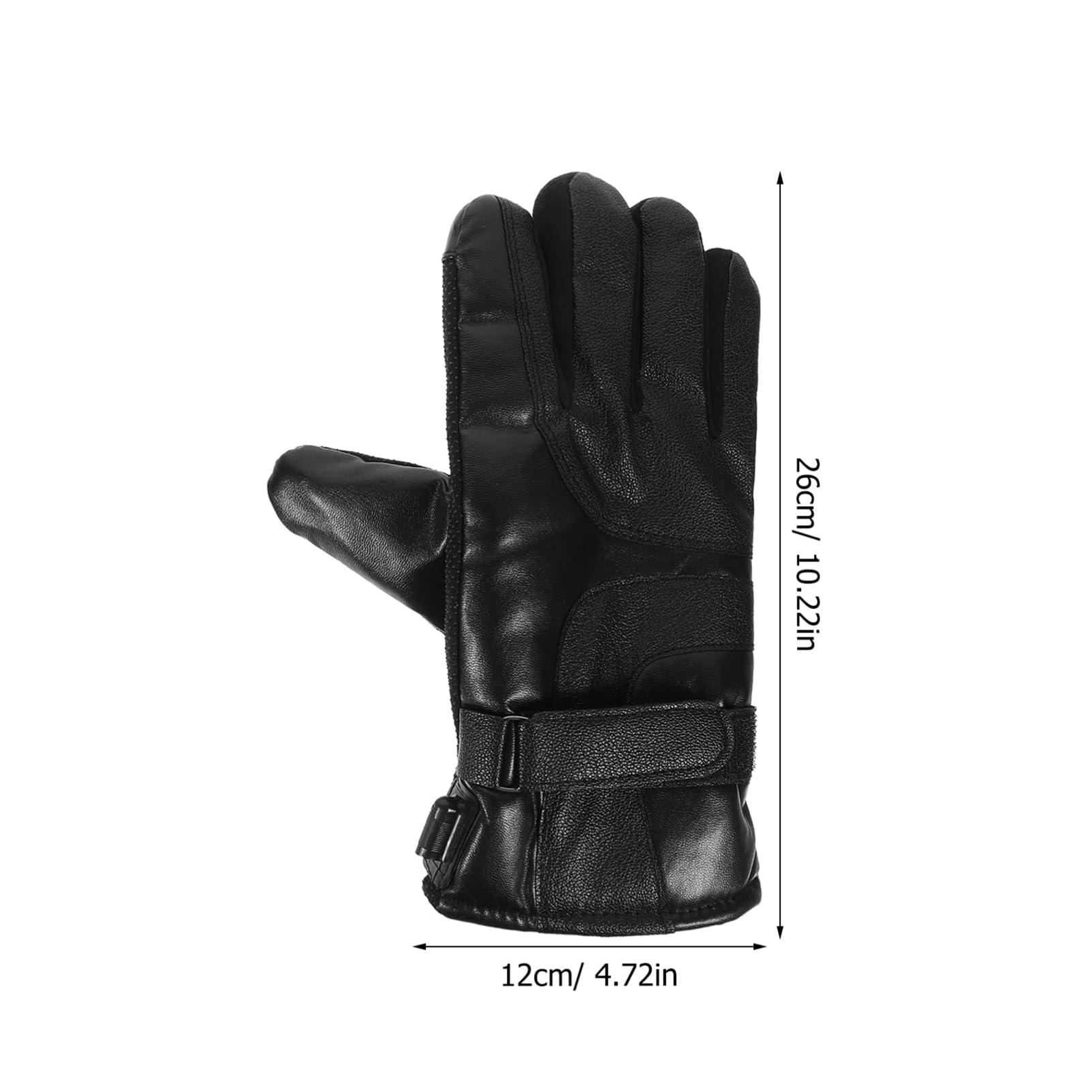 ABOOFAN 1Pair USB Electric Heated Winter Gloves for Outdoor Activities Rechargeable Hand Warmers Full Finger Design Lightweight and Flexible for Riding Jogging Fishing Hiking Men Women