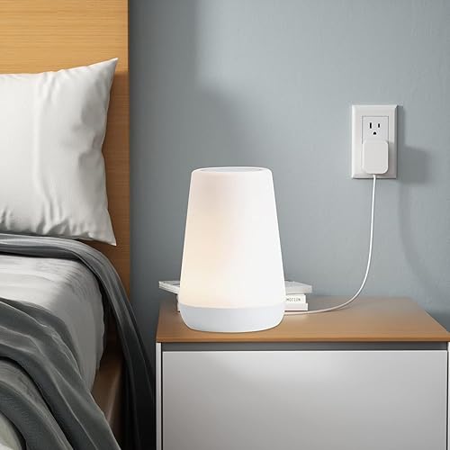 Miniatura 3 de VHBW Cable de alimentación de 5 V compatible con Hatch Baby Rest, Rest+ y Rest Mini Sound Machine Luz nocturna Estilo barril Adaptador de corriente