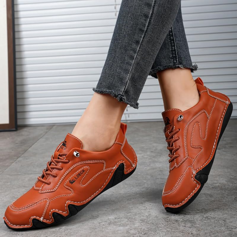 Unisex Sneakers. Size varies as needed. 100% Genuine Italian Leather. Hand made Amazon.com | Women main image 2