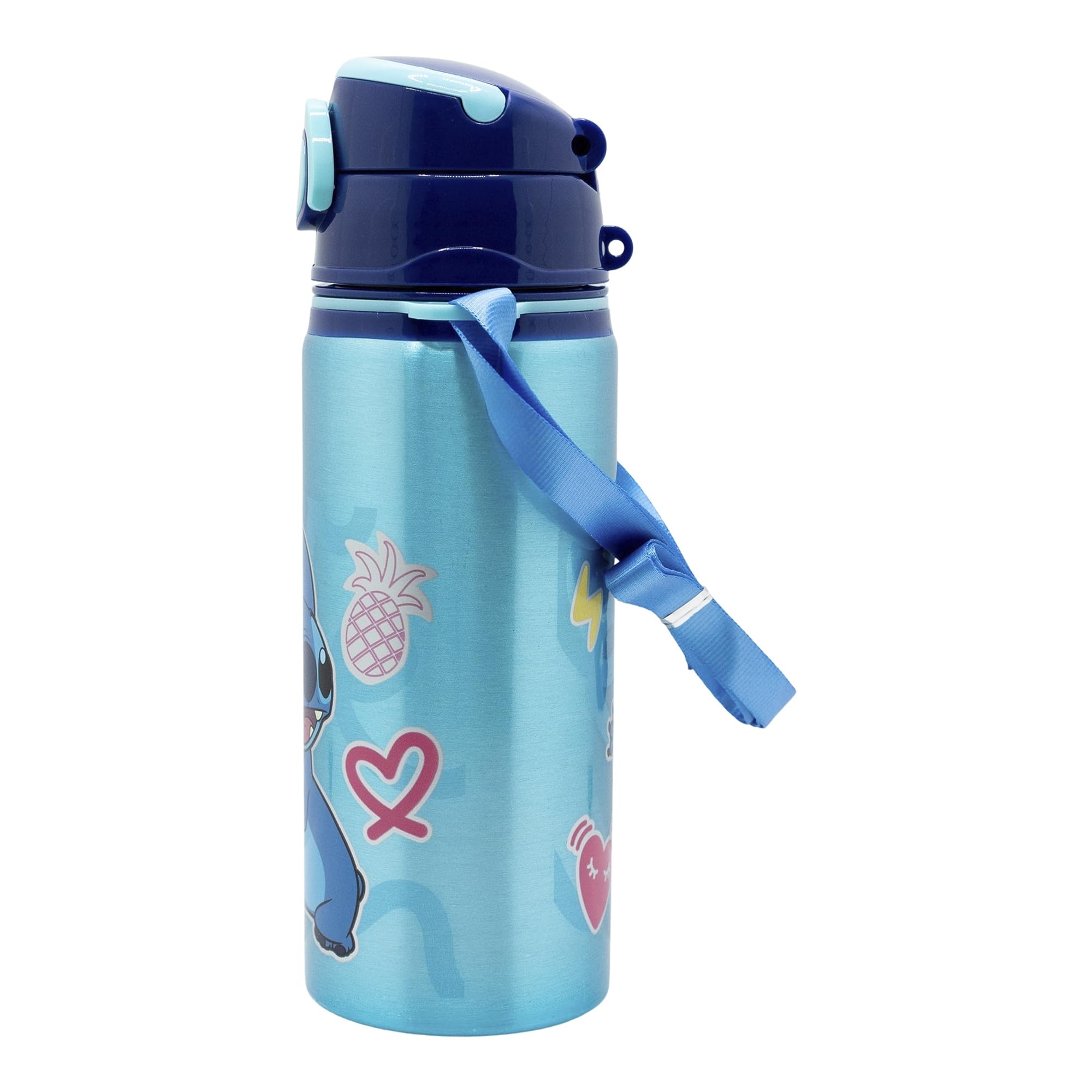 Vaso Plastico Portatil de 435 Ml Angel Serie Disney Lilo & Stitch