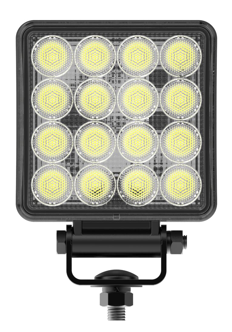Ryme Automotive Foco Delantero LED de Alta Potencia 80W 12-24V Faro LED Potente Tractor, Todoterreno, ATV, Barcos, Grúas, Iluminación LED 4600 lúmenes