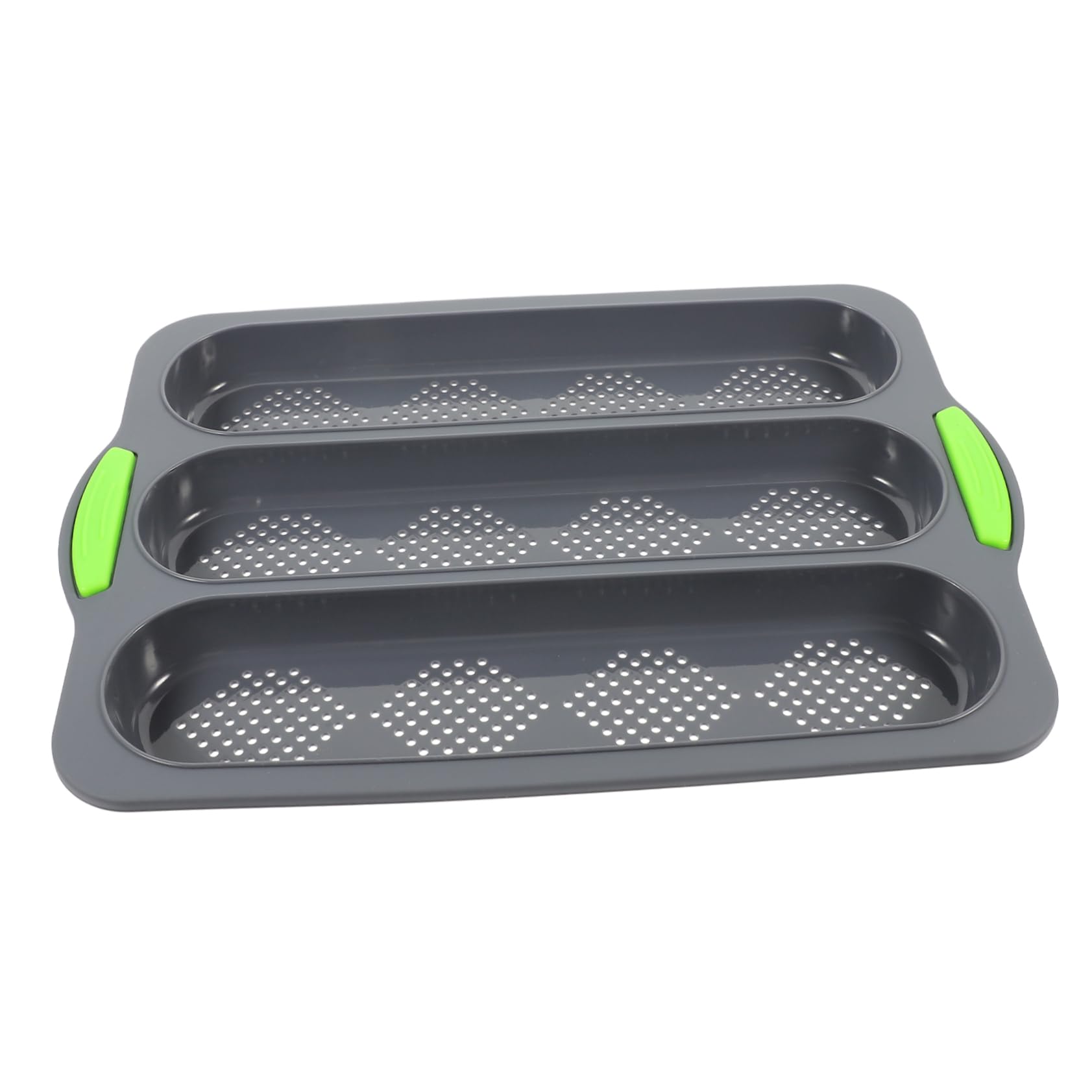 STOBAZA Silicone Baking Mould Loaf Molds Set Bread Pans for Baking Wave Stick Non-stick Perfect for Fresh Loaves