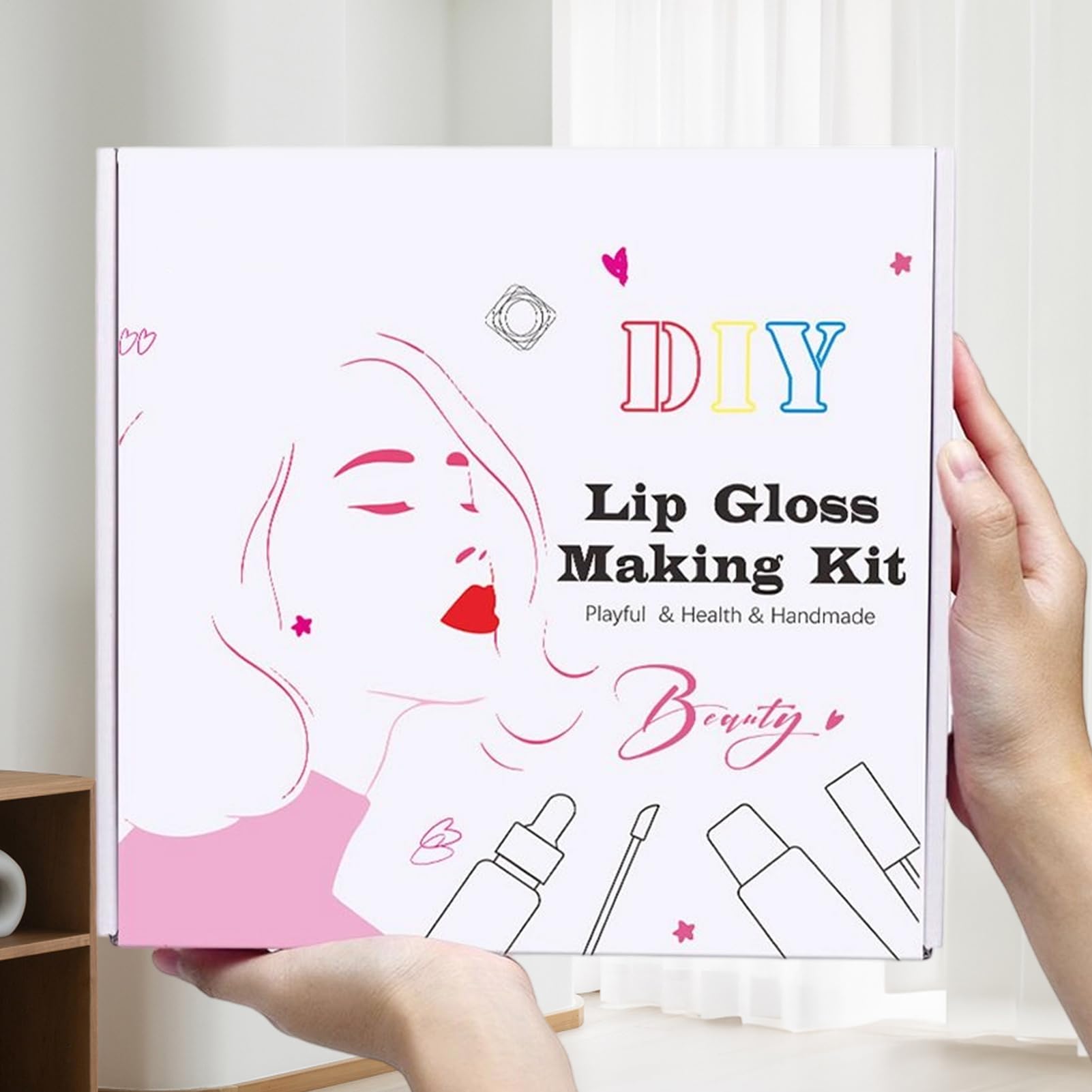 Kit Fai Da Te Per Lucidalabbra Set Artigianale di Gloss Labbra Idratanti | Kit Fai Da Te Per Creare Il Lucidalabbra Per Donne Ragazze Amanti Del Trucco Principianti Adolescenti Principesse