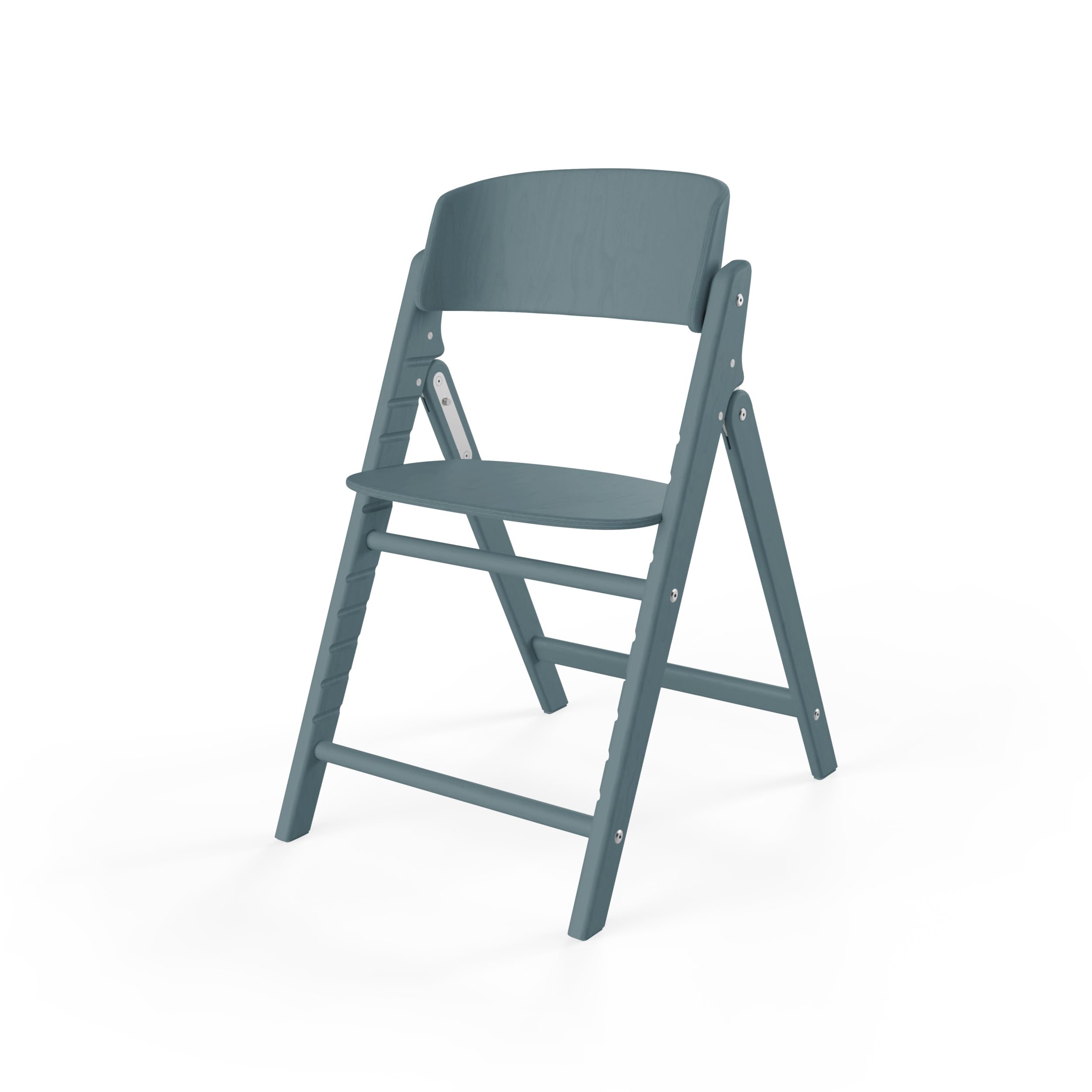CYBEX Gold krzesełko do karmienia CLICK & FOLD, Rośnie razem z dzieckiem, 3-99 lat, Może być używane od urodzenia poprzez oddzielne nasadki, Drewno bukowe, Stone Blue