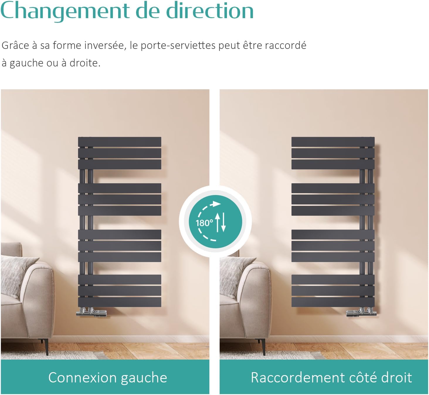 Left or Right Connection Options