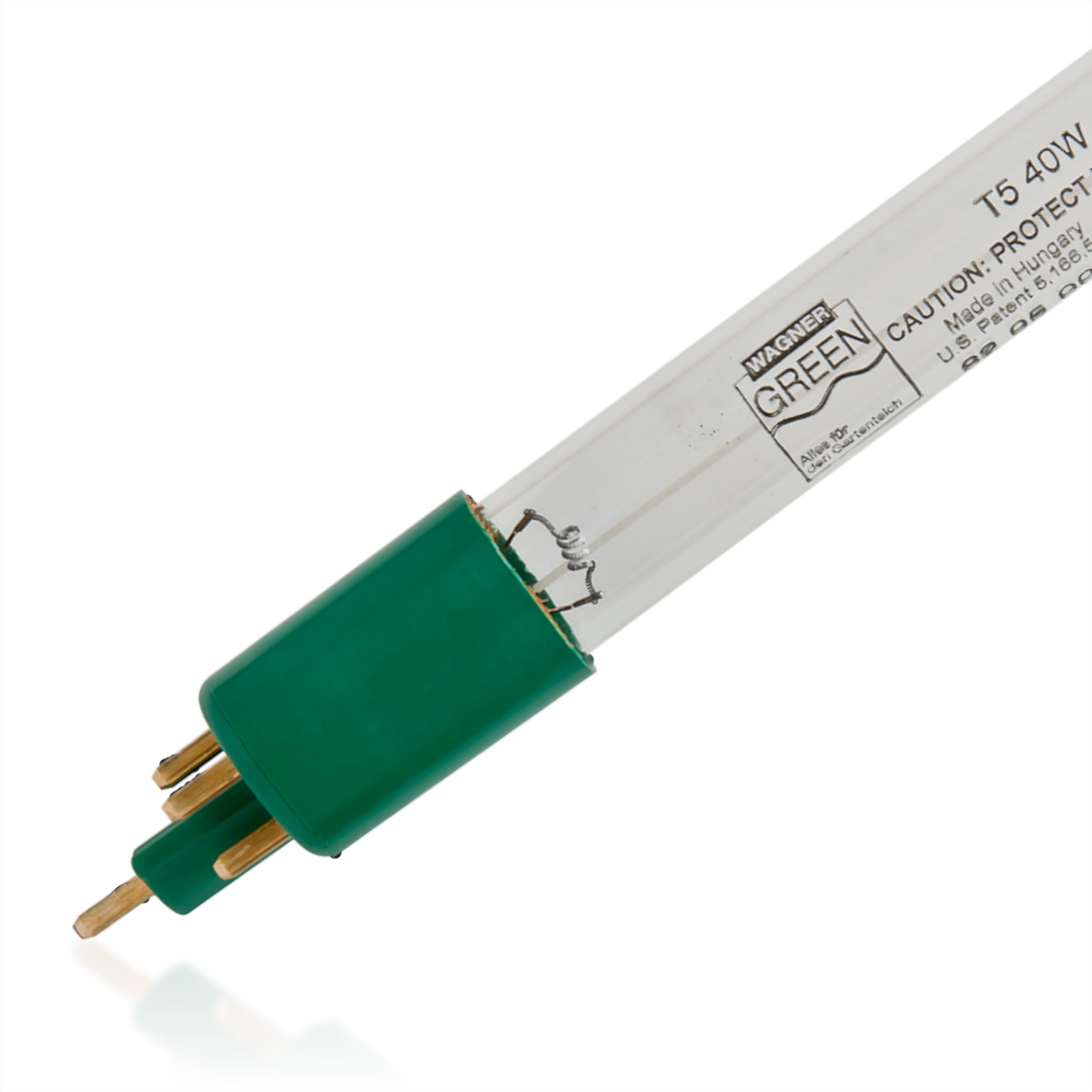 Ersatzlampe Tauchstrahler und Flex-UVC Geräte, Ersatzbrenner für UV-C Klärgeräte von Wagner Green, gegen Algen im Teich (40 Watt)