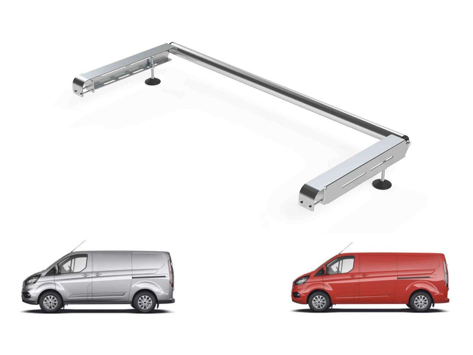 Buy Van Demon Rhino Delta Bar Rear Steel Ladder Roller System for Ford