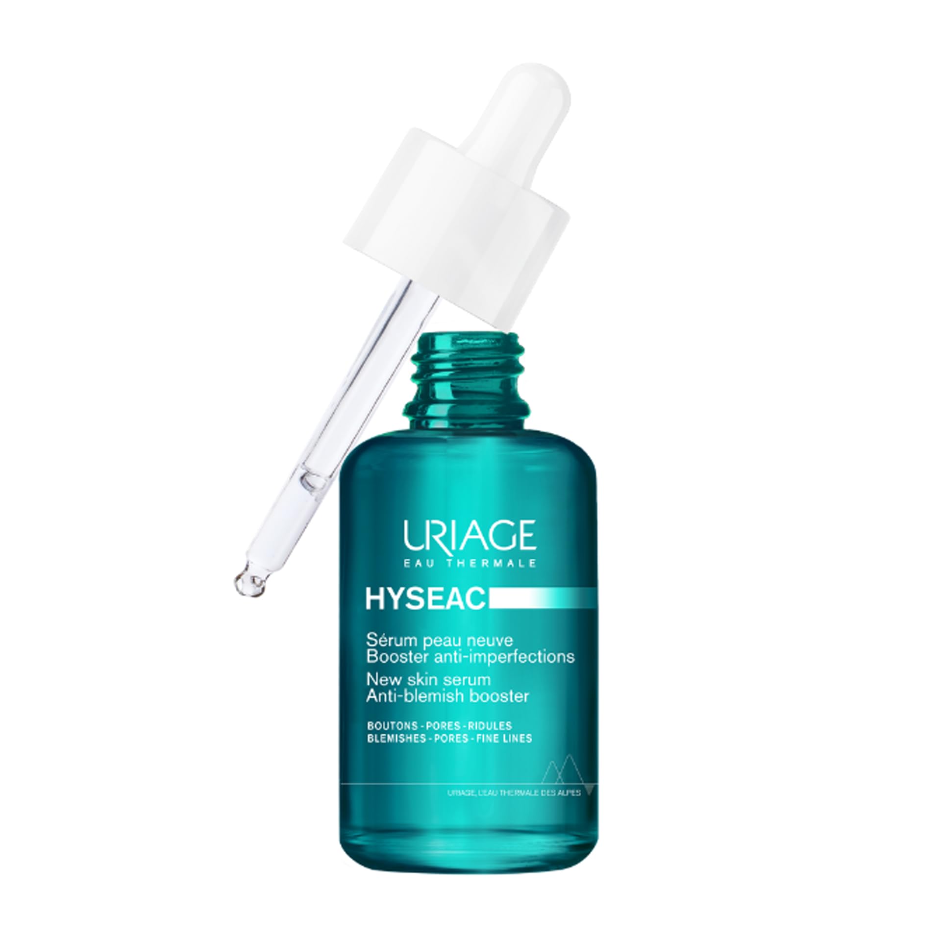Uriage Hyseac Serum Piel Nueva Anti-Imperfections with 5.8% AHAs Puros - Actúa sobre las imperfecciones debidas al estrés emocional y al brote hormonal - Eficaz desde la 1. Aplicación - No Graso y
