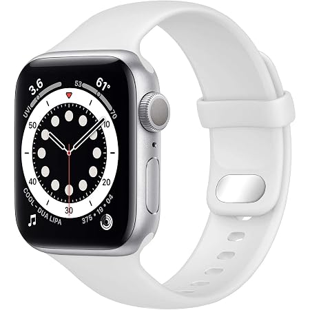 Lobnhot compatibile per Cinturino Apple Watch 45mm 42mm 44mm,cinturino di  ricambio in silicone morbido sportivo compatibile con iWatch Series 7 SE 6  5 4 3 2 1 per donna uomo (42/44/45MM-bianca) : Amazon.it: Elettronica
