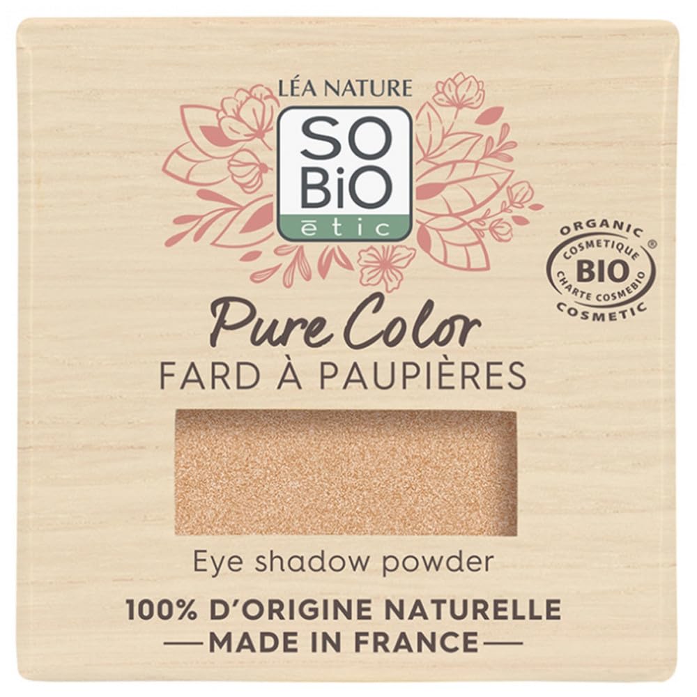 SO'BiO étic - Fard à Paupières Pure Color Bio - 01 Beige Lumière