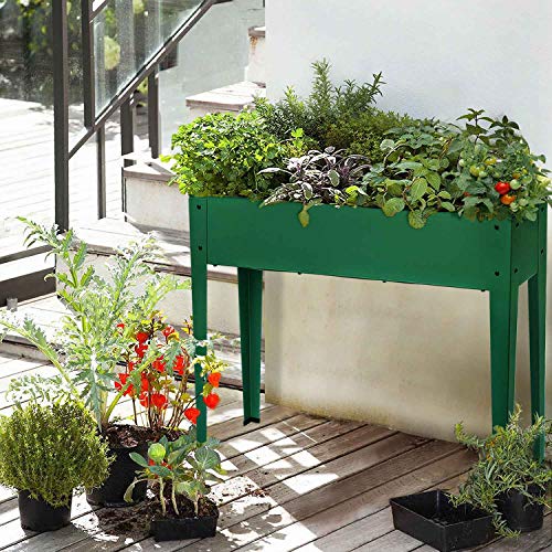 Raised Garden Bed for Vegetables Elevated Planter Box with Legs Outdoor