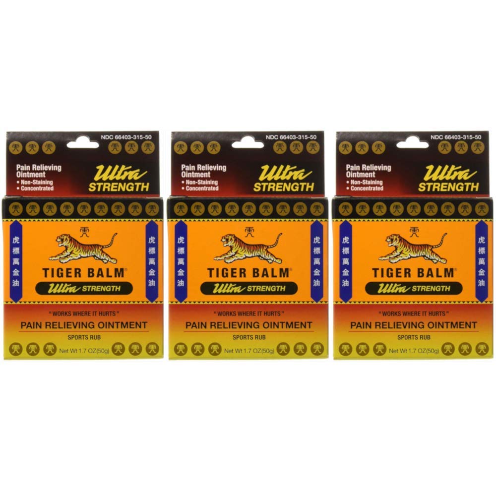 Sport Rub Pain Relieving Ointment, Ultra Strength 1.70 oz (Pack of 3)