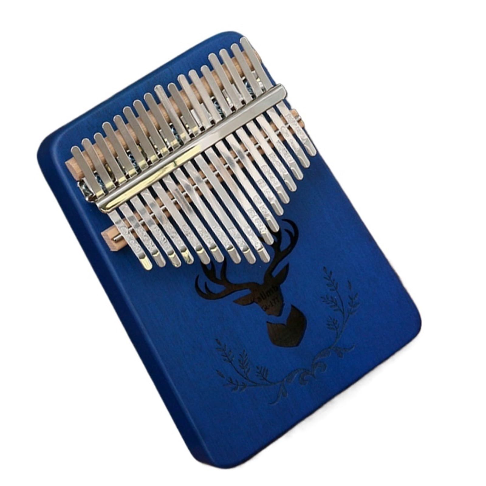 kalimba mini 17-tonowe pianino kciukowe w kolorze szafirowoniebieskim. Kalimba Kalimba przenośne pianino palcowe dla początkujących