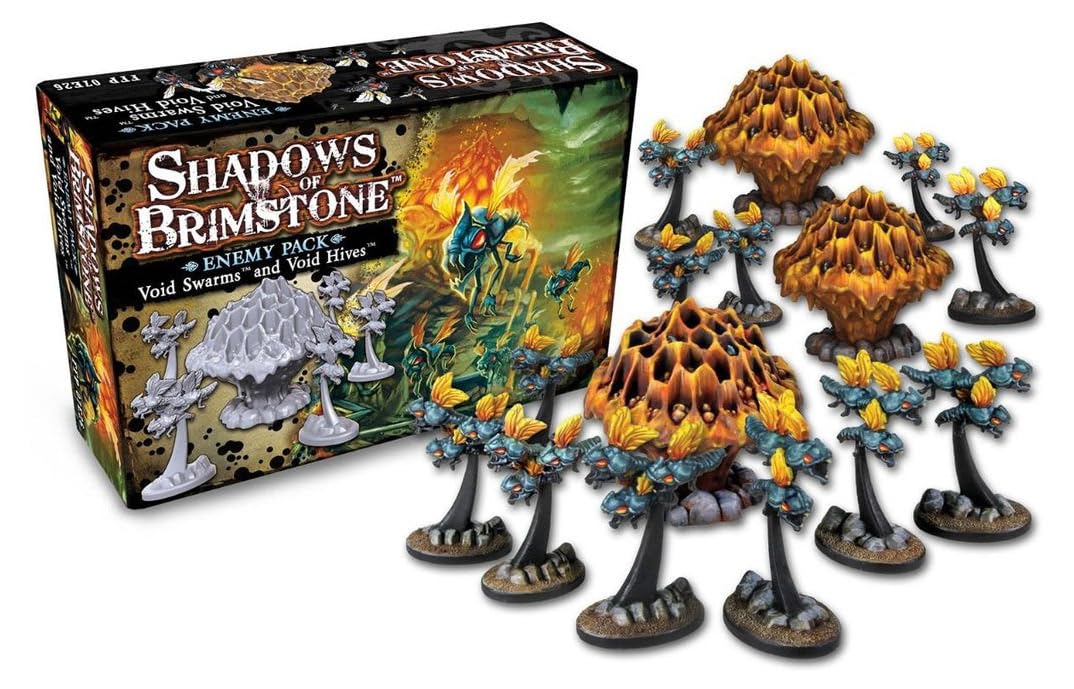 Flying Frog Productions Shadows of Brimstone: Void Swarms & Void Hives Enemy Pack