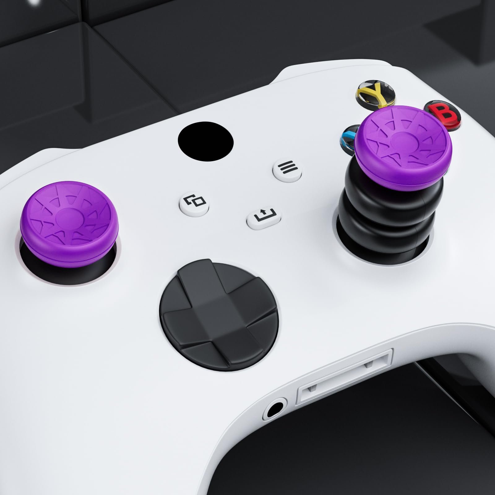 Set di 2 custodie per controller PS5 e PS4 (Turbo Pink)