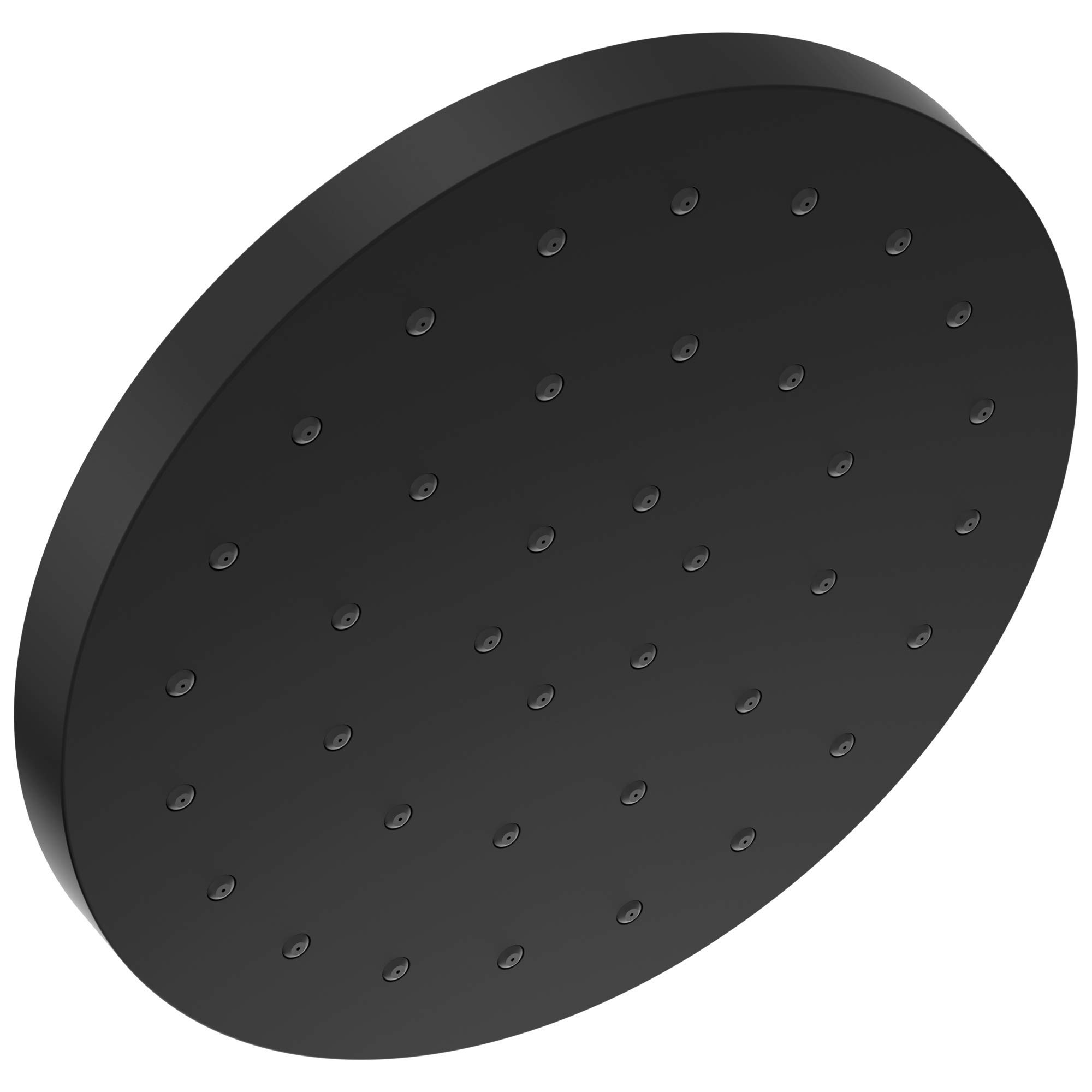 FAUCET 52160-BL25 Delta H2Oknietic Single Setting UltraSoak Shower Head, 2.5 GPM Water Flow, Matte Black