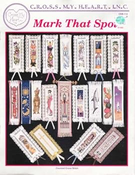 Paperback MARK THAT SPOT (Cross Stitched bookmarks) Book