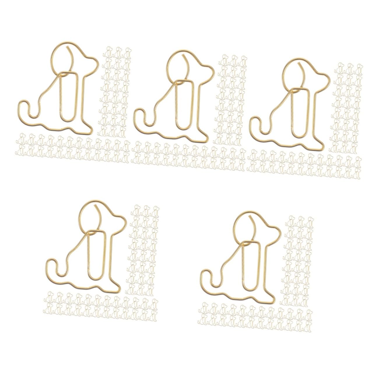 MAGICLULU 5 Set Di Graffette Metalliche Per Ufficio Piccole Graffette Per Ufficio Organizza I Tuoi Documenti 100 Pezzi * 5