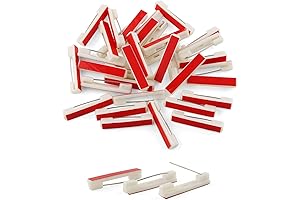 E-outstanding Self-Adhesive Safety Pin 50PCS 1.42 inches Adhesive Pin Backs for Badges, Ribbons,Nametags