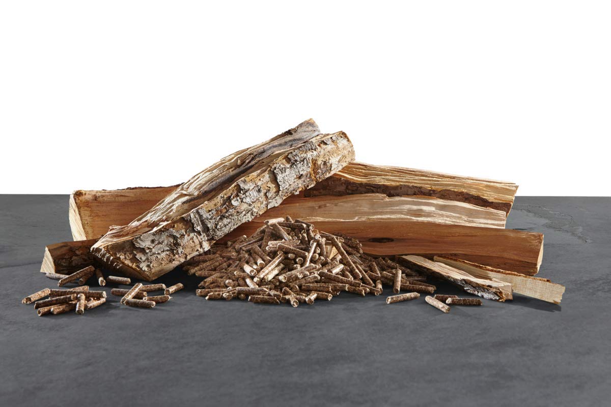 Weber Pellets en bois - Bois de Pommier (9kg), parfait pour fumer de la volaille, 100% de pellets de bois naturel (190104)