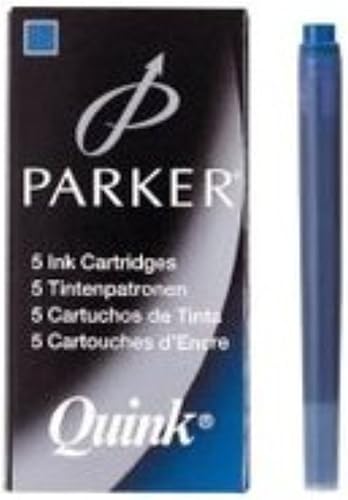 Miniatura 4 de Parker S0116210 Quink - Recambios para pluma estilográfica, cartuchos largos, paquete de 5