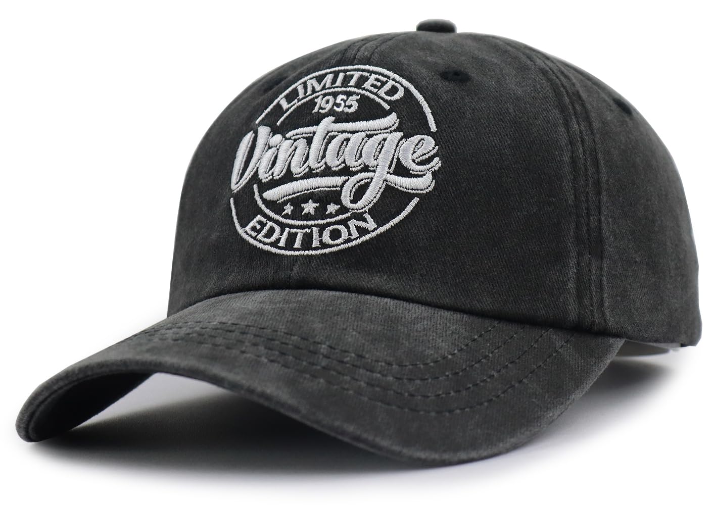 Gorra de béisbol vintage de edición limitada de 1975 1965 1955 1945 1935 para mujeres y hombres, gorra de 50, 60, 70, 80, 90 cumpleaños