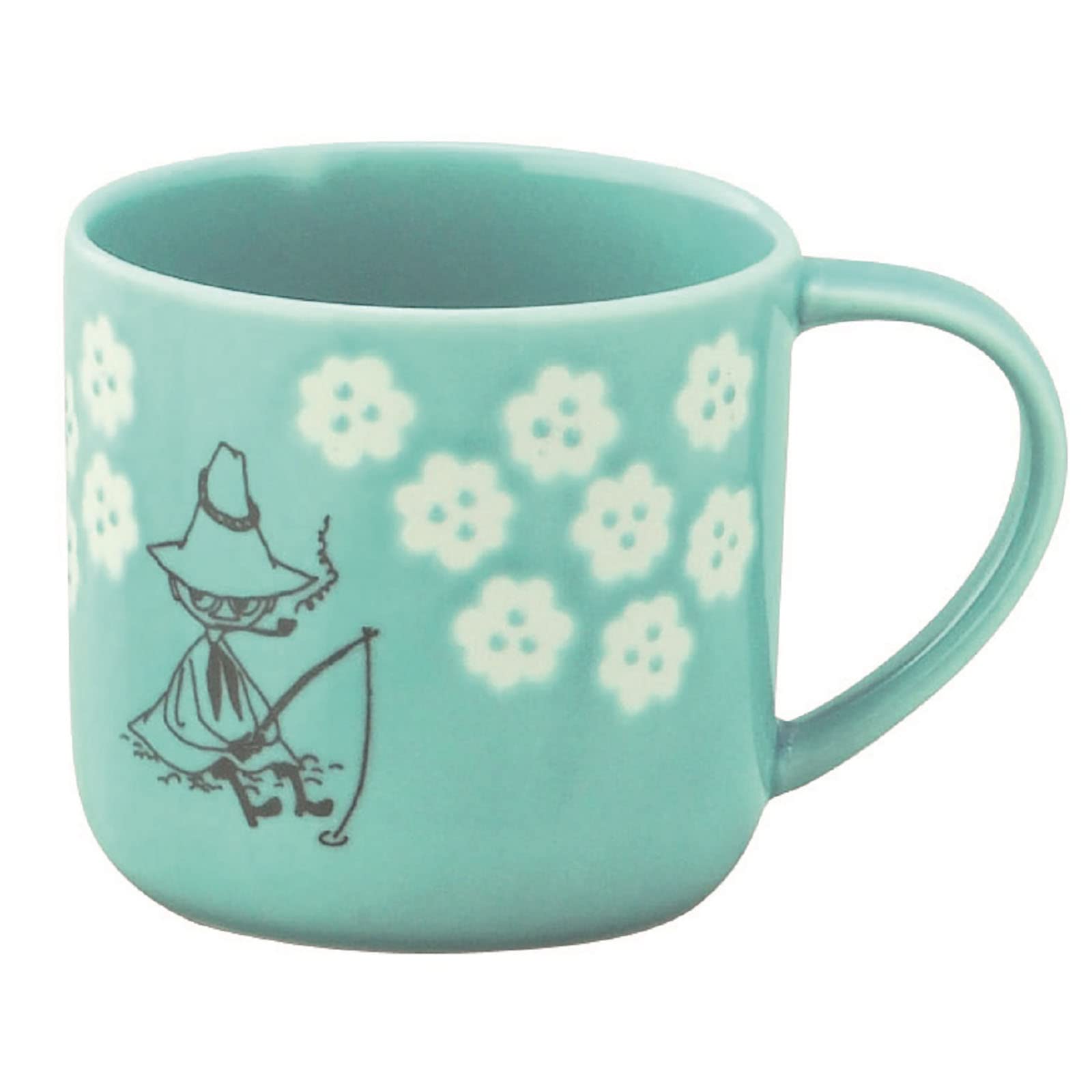 Moomin Florit MM953-11 Ceramic Mug, 12.2 fl oz (360 ml), Snafkin