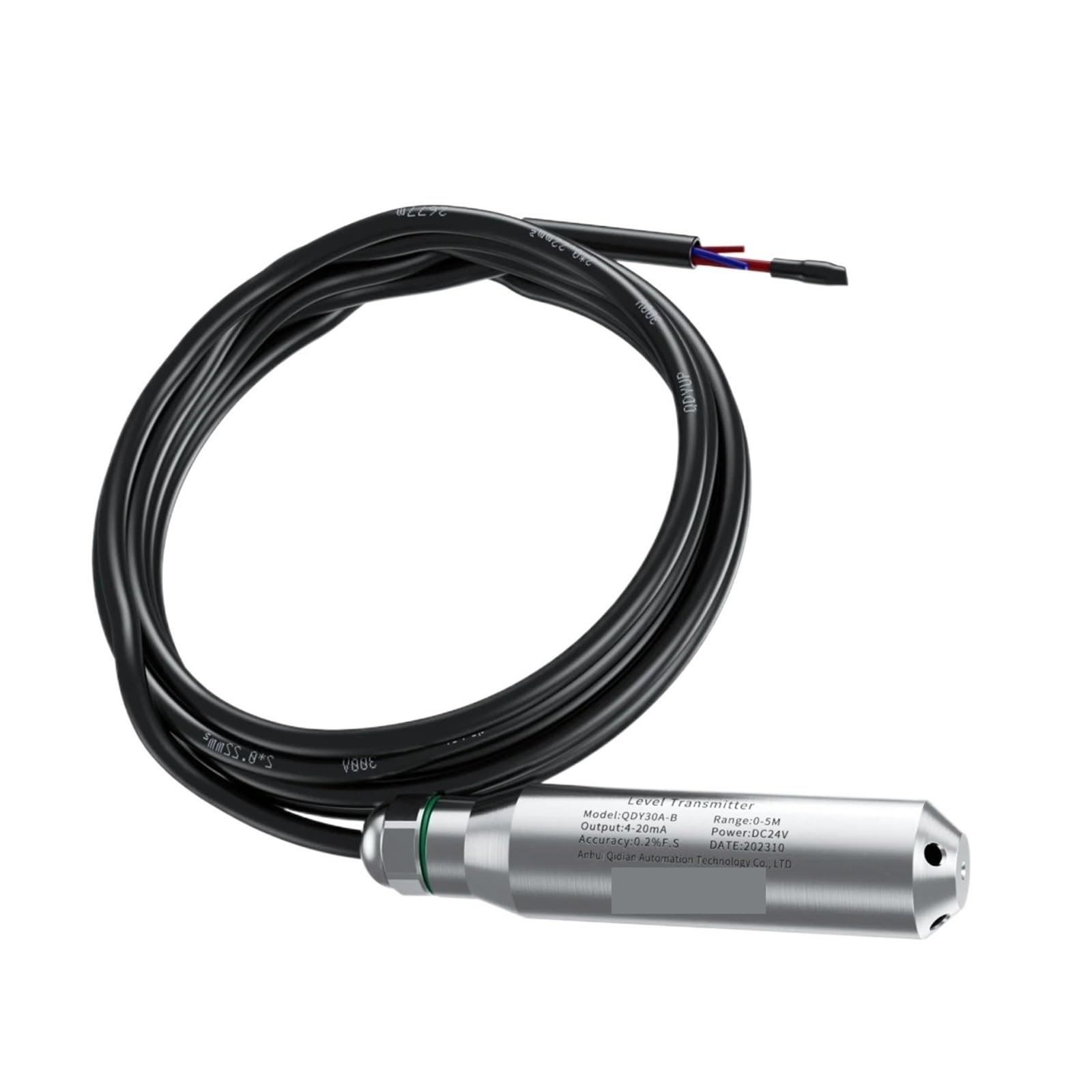 Transmetteur de niveau d'eau haute précision sortie 4-20mA 24V