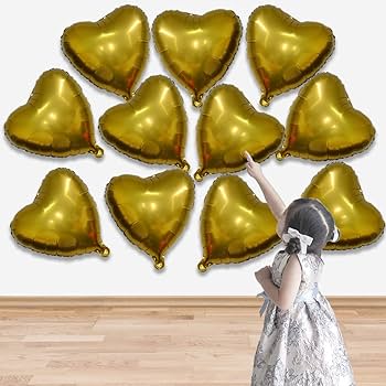 Amazon.co.jp: Ryohan 風船 バルーン セット アルミ 風船 ハート