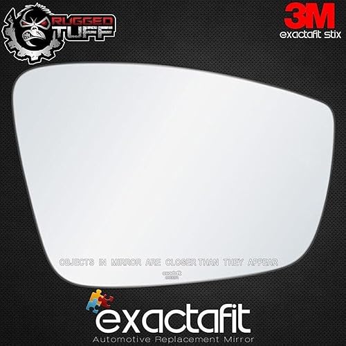 Miniatura 4 de Reemplazo de cristal del espejo lateral derecho del pasajero para VW Volkswagen Jetta 2011-2018, Passat 2012-2017, Escarabajo 2012-2019 con lente