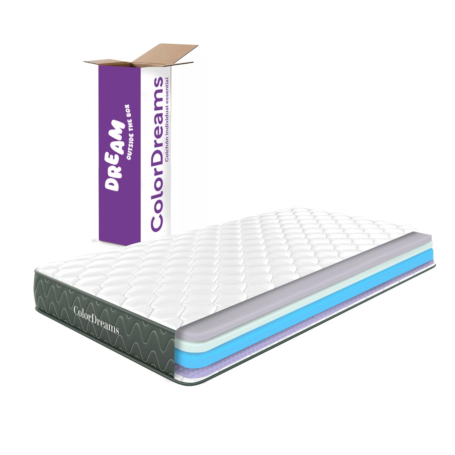  Colchón en Caja Individual 