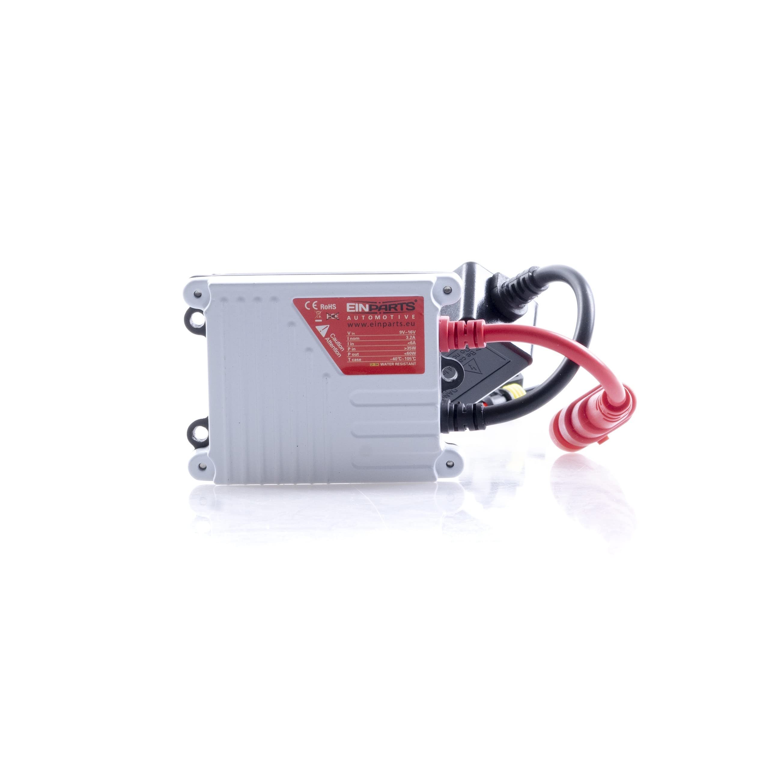 EinParts H7 35W Zestaw Xenon HID 5000K Canbus, Kompletny Zestaw 2x Przetwornica SLIM 12V 35W 2x Żarnik H7M