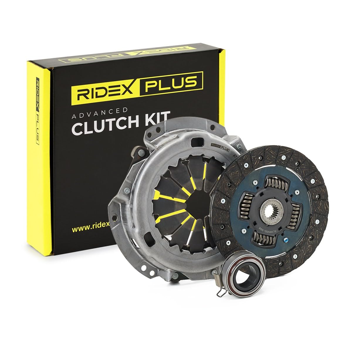 RIDEX PLUS 479C0168P Kit de embrague con grasa sintética con cojinete de desembrague Compatible con TOYOTA Yaris Hatchback P1
