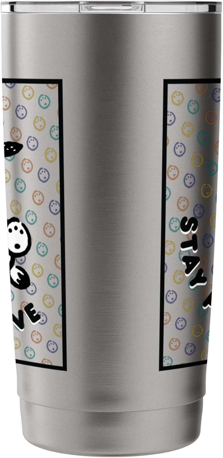 Pochacco Stay Paw-sitive Positive Good Energy Fun Vibes Stainless Steel Insulated Tumbler - Image 4