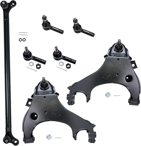 Miniatura 12 de Detroit Axle - Kit de brazos de control delanteros de 6 piezas para Hyundai Accent Kia Rio Rio5 06-10 2006 2007 2008 2009 2010 2011, 2 brazos de