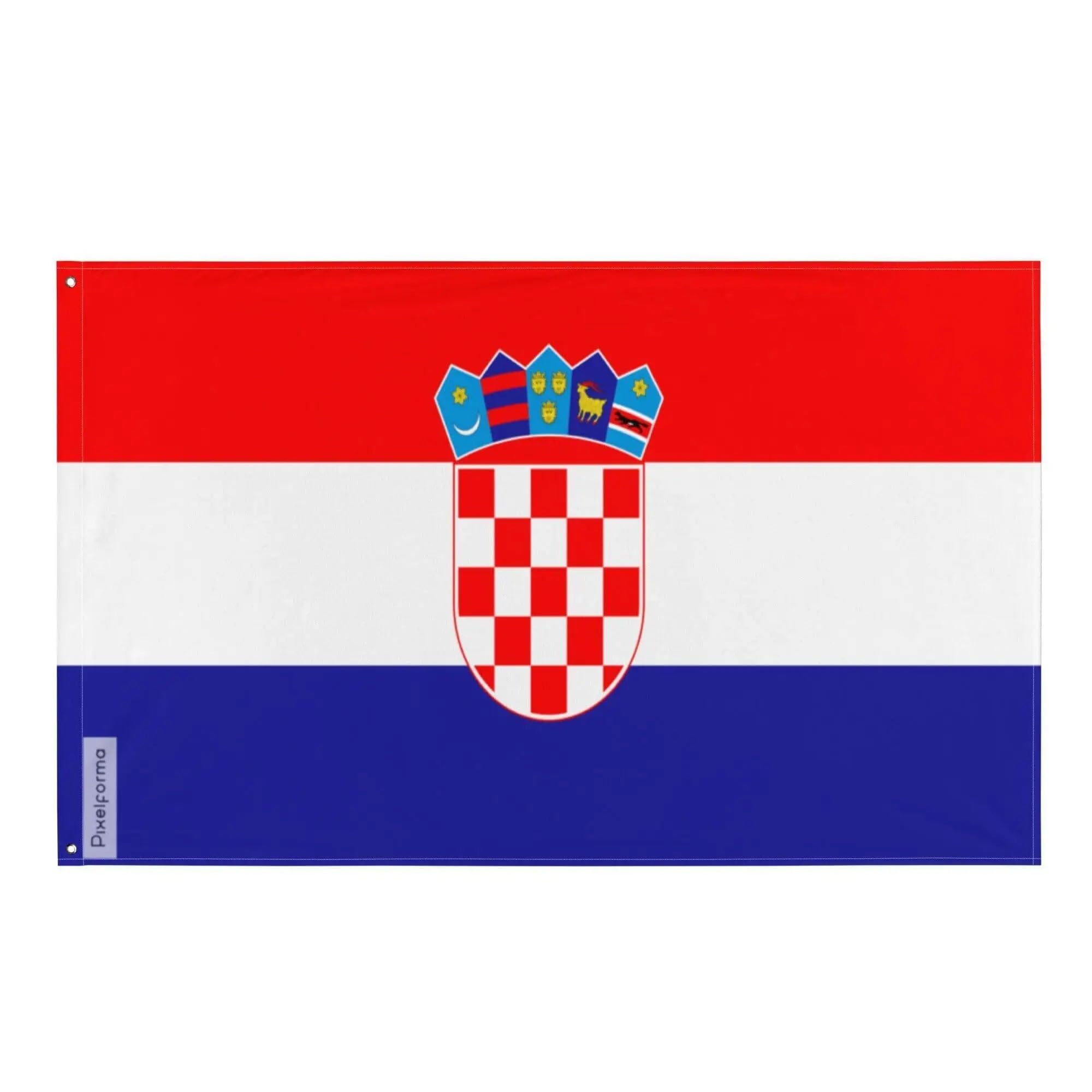 Drapeau de la Croatie intérieur extérieur en tissu polyester haute résistance