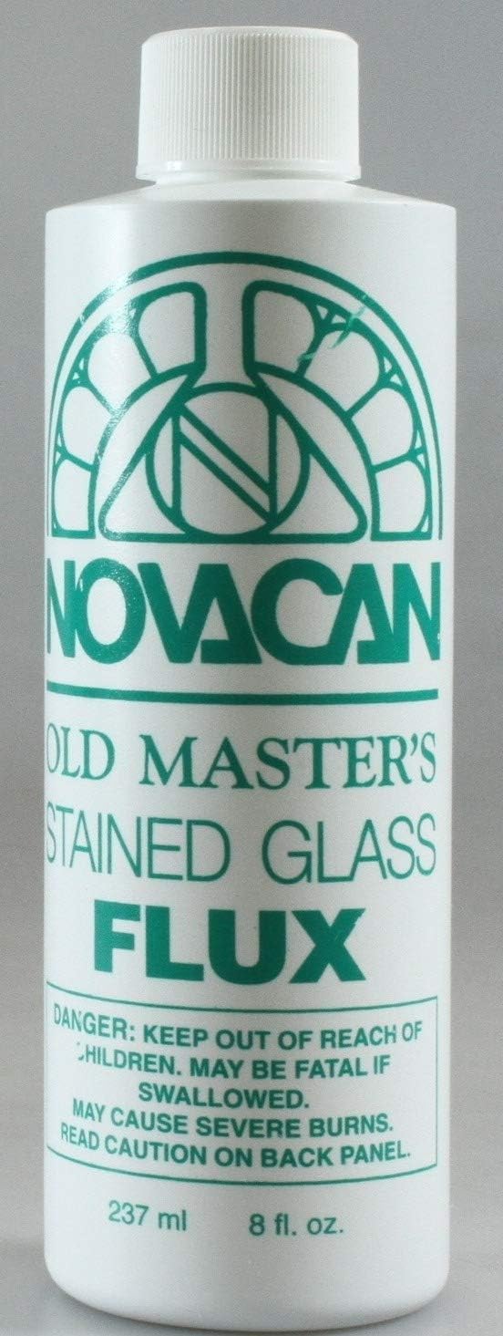 Old Master Copper Foil Solder FLUX 8oz Stained Glass Supplies (1)
