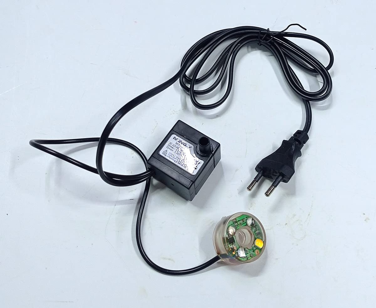 MY-018 AC:220-240V Submersible Fountain Aquarium Pond Spare Pump with 4 Led (2.5W) (B0C69P6TK3) Amazon Price History, Amazon Price Tracker